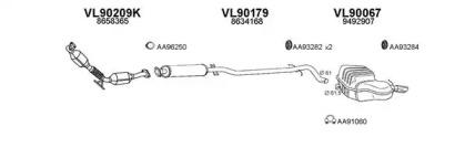 Veneporte 900023 Глушник вихлопних газів кінцевий Veneporte 900023 Глушник вихлопних газів кінцевий
