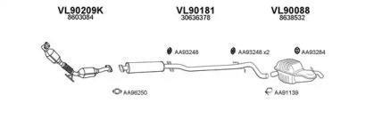 Veneporte 900067 Глушник вихлопних газів кінцевий Veneporte 900067 Глушник вихлопних газів кінцевий