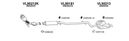 Veneporte 900069 Глушник вихлопних газів кінцевий