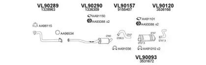 Veneporte 900100 Schalldaempfer Veneporte 900100 Schalldaempfer