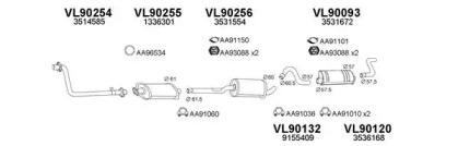 Veneporte 900128 Schalldaempfer Veneporte 900128 Schalldaempfer
