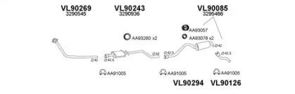 Veneporte 900139 Глушник вихлопних газів кінцевий Veneporte 900139 Глушник вихлопних газів кінцевий