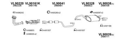 Veneporte 900174 Глушник вихлопних газів кінцевий Veneporte 900174 Глушник вихлопних газів кінцевий