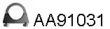 Veneporte AA91031 Муфта системы выпуска Veneporte AA91031 Муфта системы выпуска