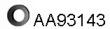 Veneporte AA93143 Exhaust pipe support Veneporte AA93143 Exhaust pipe support