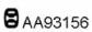Veneporte AA93156 Exhaust pipe support Veneporte AA93156 Exhaust pipe support