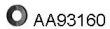 Veneporte AA93160 Exhaust pipe support Veneporte AA93160 Exhaust pipe support