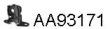 Veneporte AA93171 Exhaust pipe support Veneporte AA93171 Exhaust pipe support