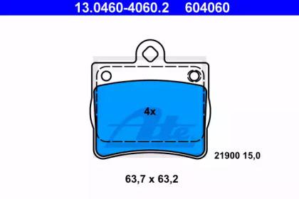 Ate 13.0460-4060.2 Brake pads