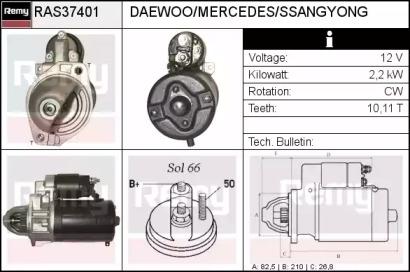 Remy RAS37401 Starter