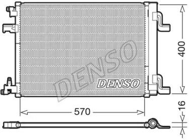 Denso DCN20001 Конденсер Denso DCN20001 Конденсер