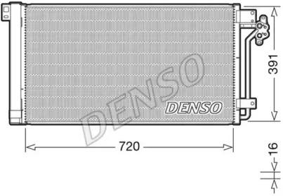 Denso DCN32020 Конденсер Denso DCN32020 Конденсер