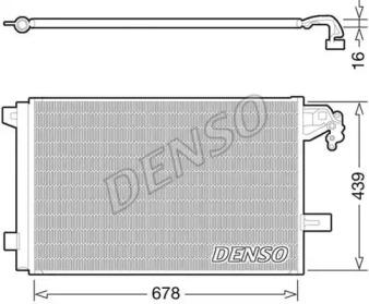 Denso DCN32063 Конденсер Denso DCN32063 Конденсер