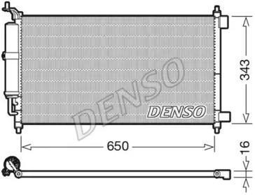 Denso DCN46007 Конденсер Denso DCN46007 Конденсер