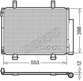 Denso DCN47007 Випаровувач кондиціонера