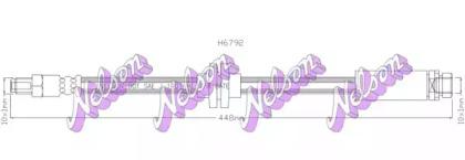 Kawe H6792 Hose assy brake Kawe H6792 Hose assy brake