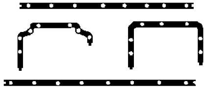 Glaser X54115-01 Gasket oil pan Glaser X54115-01 Gasket oil pan