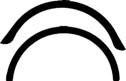 Glaser X54879-01 Gasket oil pan Glaser X54879-01 Gasket oil pan