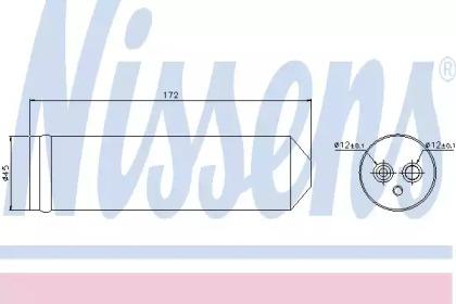 Nissens 95440 Receiver tank air conditioner Nissens 95440 Receiver tank air conditioner