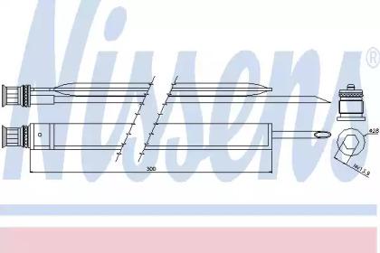 Nissens 95465 Receiver tank air conditioner Nissens 95465 Receiver tank air conditioner