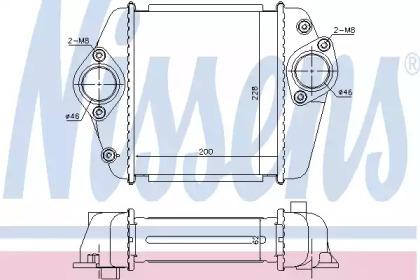 Nissens 96372 Інтеркулер Nissens 96372 Інтеркулер