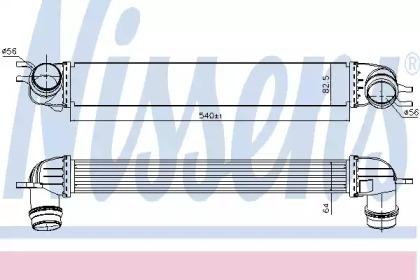 Nissens 96397 Інтеркулер Nissens 96397 Інтеркулер