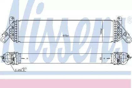 Nissens 96485 Інтеркулер Nissens 96485 Інтеркулер