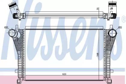 Nissens 96494 Інтеркулер Nissens 96494 Інтеркулер
