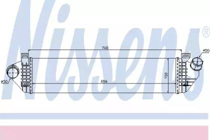 Nissens 96721 Інтеркулер Nissens 96721 Інтеркулер