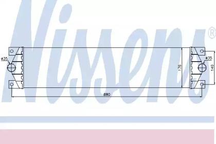 Nissens 96767 Інтеркулер Nissens 96767 Інтеркулер