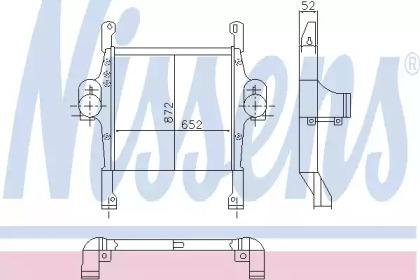 Nissens 97022 Інтеркулер Nissens 97022 Інтеркулер