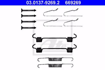 Ate 03.0137-9269.2 Repair kit brake pad
