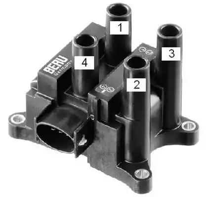 Beru ZS350 Котушка запалювання Beru ZS350 Котушка запалювання