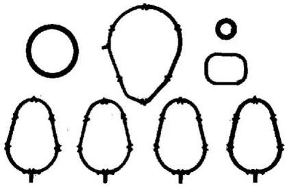 Wilmink Group WG1091034 Gasket graphite Wilmink Group WG1091034 Gasket graphite