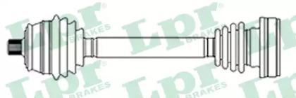 LPR DS51137 Drive shaft assy