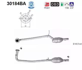 AS S.L.U. 30184BA Каталізатор AS S.L.U. 30184BA Каталізатор
