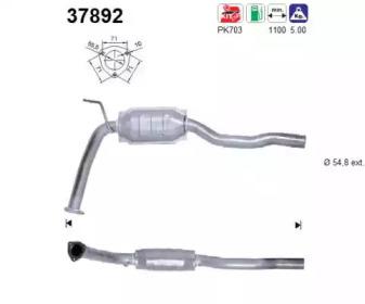 AS S.L.U. 37892 Каталізатор AS S.L.U. 37892 Каталізатор