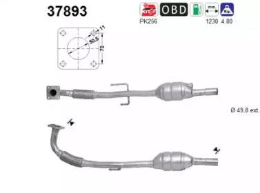 AS S.L.U. 37893 Каталізатор