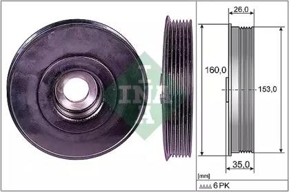 Ina 544 0079 10 Шкив коленвала Ina 544 0079 10 Шкив коленвала