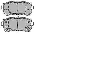 Comline CBP31672 Brake pads