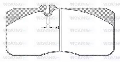 Woking JSA 3783.20 Brake pads