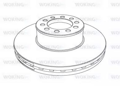 Woking NSA1173.20 Brake disc Woking NSA1173.20 Brake disc