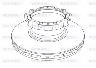 Woking NSA1174.20 Brake disc Woking NSA1174.20 Brake disc
