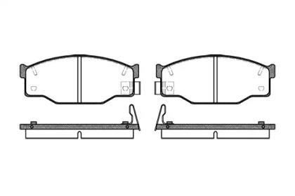 Woking P0953.14 Brake pads
