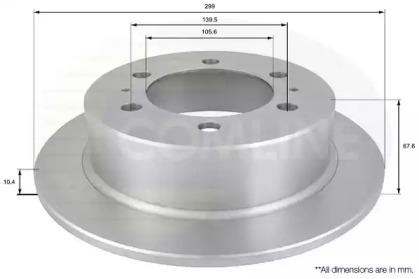 Comline ADC1016 Brake disc Comline ADC1016 Brake disc