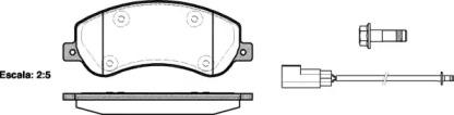 Woking P13503.02 Brake pads