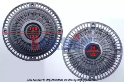 AKS Dasis 048090N Муфта вентилятора