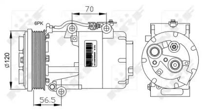 NRF 32250G Compressor assy cooler NRF 32250G Compressor assy cooler