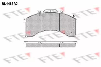 FTE BL1455A2 Brake pads
