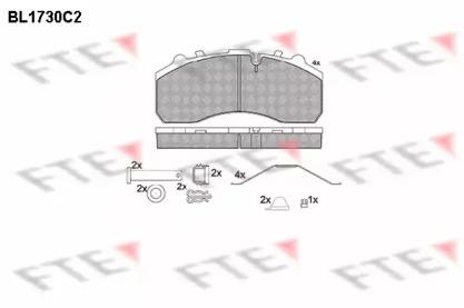 FTE BL1730C2 Brake pads FTE BL1730C2 Brake pads